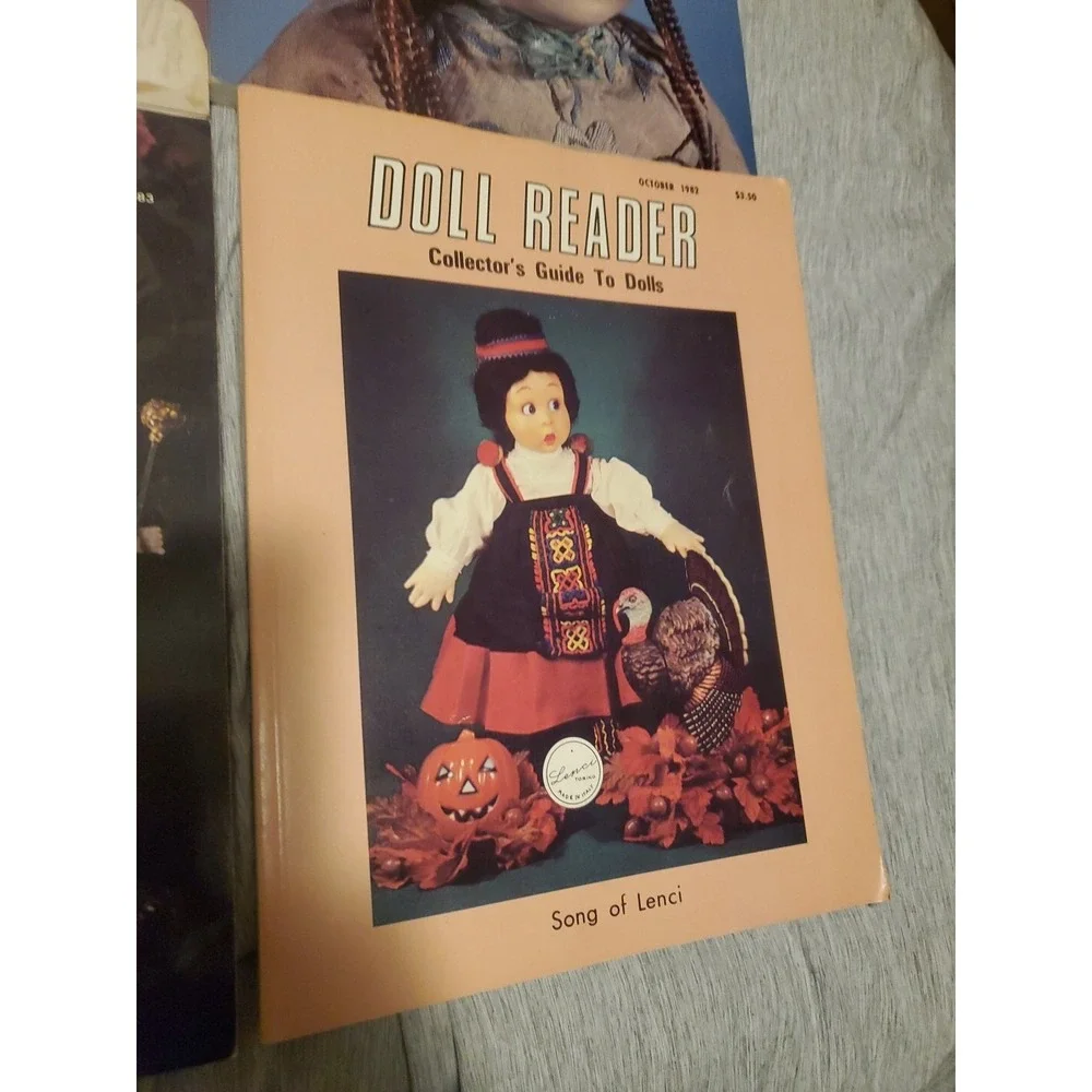 Doll Reader Collectors Magazine Lot of Four 1982,1983, 1987Issues Complete